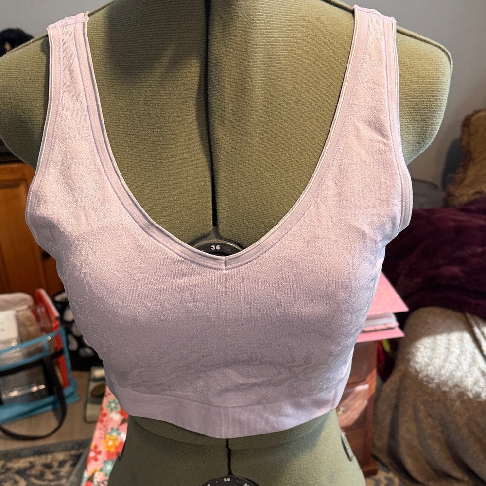 AnyBody 1X Light Purple Wireless Bra